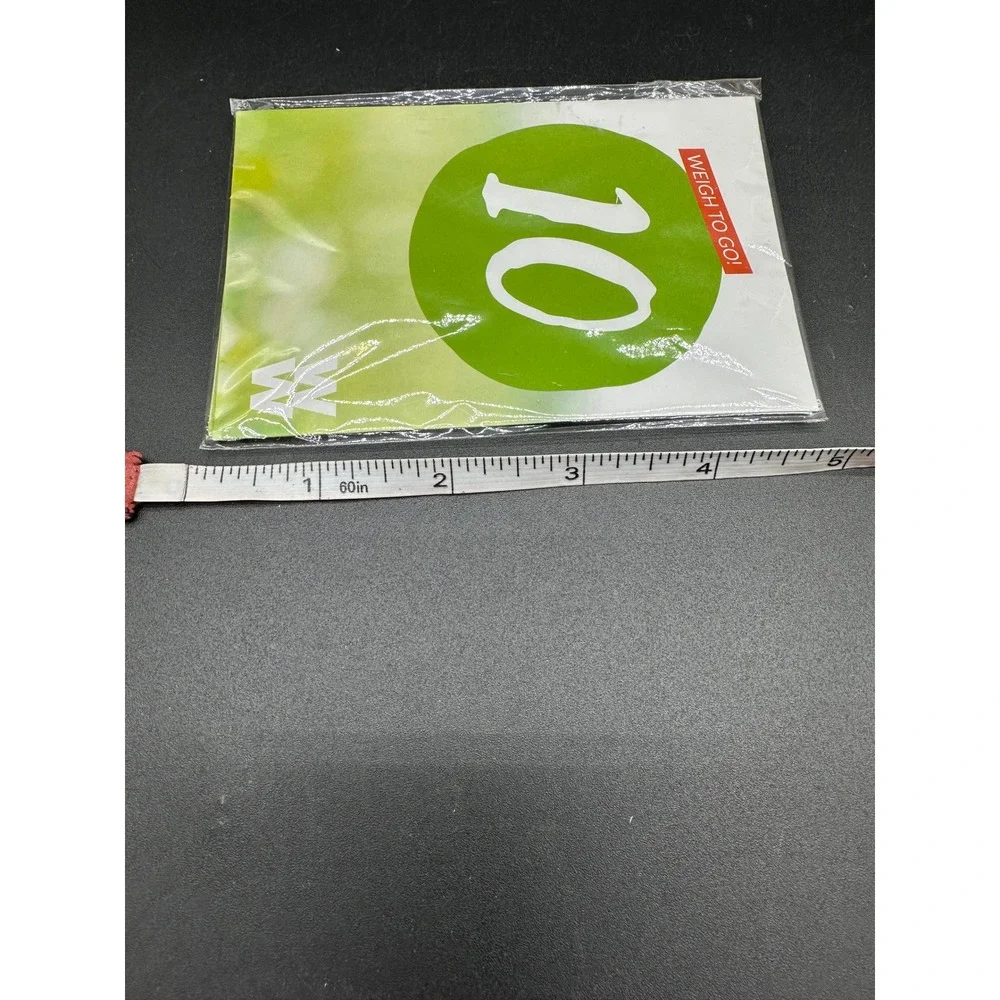 WW Weight Watchers 10 Lb‎ Milestone Card Pack 2017 Charm Assumed Inside